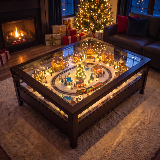 MerryGlow™ Christmas Village Coffee Table